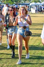 BELLA THORNE Out at Coachella 04/15/2022