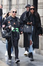 BIANCA and BRIDGETT ROCCISANO Out Shopping in Milan 04/26/2022