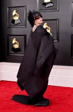 BILLIE EILISH at 64th Annual Grammy Awards in Las Vegas 04/03/2022