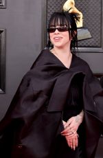 BILLIE EILISH at 64th Annual Grammy Awards in Las Vegas 04/03/2022