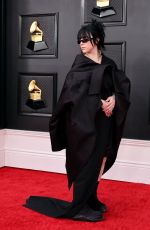 BILLIE EILISH at 64th Annual Grammy Awards in Las Vegas 04/03/2022