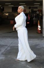 BLAC CHYNA Arrives at Court in Los Angeles 04/22/2022