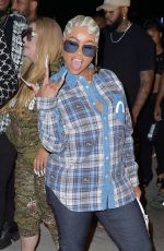 BLAC CHYNA Arrivess at Coi Leray