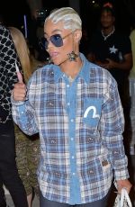 BLAC CHYNA Arrivess at Coi Leray