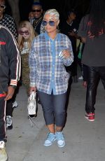 BLAC CHYNA Arrivess at Coi Leray
