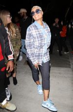 BLAC CHYNA Arrivess at Coi Leray