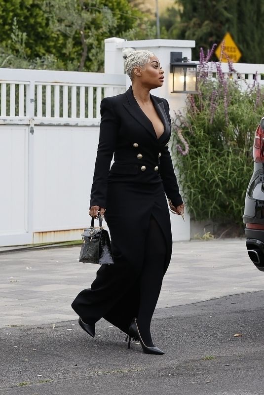 BLAC CHYNA Heading for Her Trial Against Kardashians in Los Angeles 04/19/2022