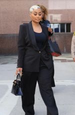 BLAC CHYNA Leaves a Court in Los Angeles 04/25/2022