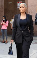 BLAC CHYNA Leaves a Court in Los Angeles 04/25/2022