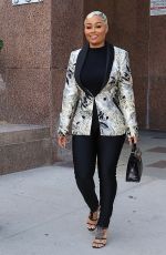 BLAC CHYNA Leaves Court in Los Angeles 04/26/2022