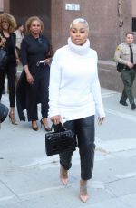 BLAC CHYNA Leaves Court in Los Angeles 04/27/2022