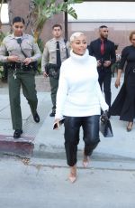 BLAC CHYNA Leaves Court in Los Angeles 04/27/2022