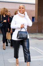 BLAC CHYNA Leaves Court in Los Angeles 04/27/2022