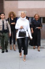 BLAC CHYNA Leaves Court in Los Angeles 04/27/2022