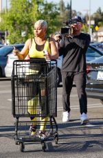 BLAC CHYNA on the Set of The Real Blac Chyna Shopping with Her Mom in Woodland Hills 04/13/2022