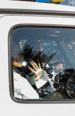 BLAC CHYNA Out Driving in Los Angeles 04/29/2022