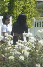 BLAC CHYNA Out with Friends Day Before Her Trial Against Kardashians in Los Angeles 04/17/2022