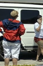 BLAC CHYNA Out with Friends Day Before Her Trial Against Kardashians in Los Angeles 04/17/2022