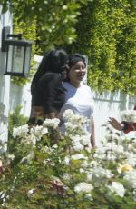 BLAC CHYNA Out with Friends Day Before Her Trial Against Kardashians in Los Angeles 04/17/2022