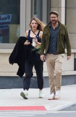 BLAKE LIVELY and  Ryan Reynolds Out in New York 04/05/2022