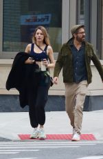 BLAKE LIVELY and  Ryan Reynolds Out in New York 04/05/2022
