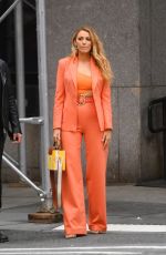 BLAKE LIVELY Out and About in New York 04/25/2022