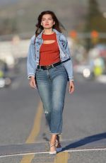 BLANCA BLANCO in Double Denim at Her Book Signing Tour in Washington 04/27/2022