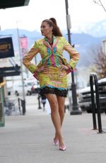 BLANCA BLANCO in Versace Out in Chelan 04/27/2022