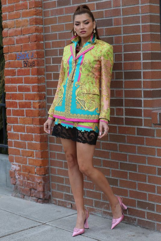 BLANCA BLANCO in Versace Out in Chelan 04/27/2022