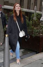 BONNIE WRIGHT Arrives at Today Show to Promotes Her New Book Go Gently 04/09/2022