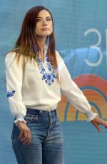 BONNIE WRIGHT at Today Show Promotes Her New Book Go Gently: Actionable Steps to Nurture Yourself and the Planet 04/19/2022