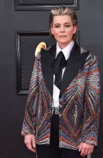 BRANDI MARIE and CATHERINE CARLILE at 64th Annual Grammy Awards in Las Vegas 04/03/2022