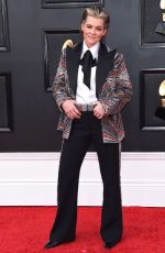 BRANDI MARIE and CATHERINE CARLILE at 64th Annual Grammy Awards in Las Vegas 04/03/2022