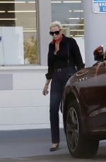 BRIGITTE NIELSEN Out and About in Los Angeles 04/08/2022