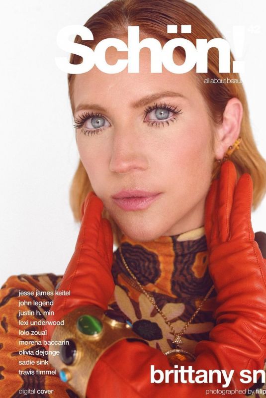 BRITTANY SNOW for Schon Magazine, April 2022
