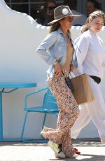 BROOKE BURKE at Neriah Shop in Malibu 04/15/2022
