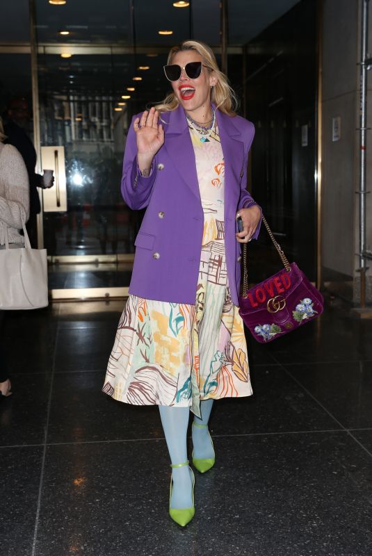 BUSY PHILIPPS Leaves Today Show in New York 004/28/2022