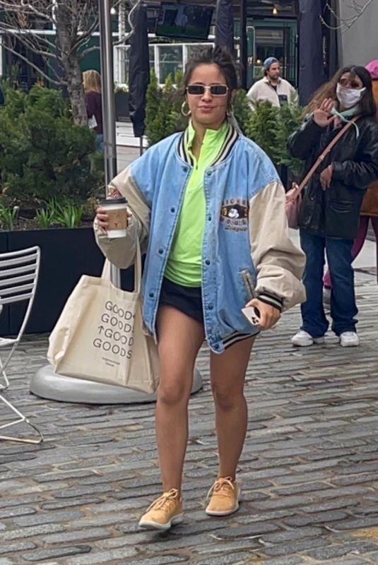 CAMILA CABELLO Out for Coffee in New York 04/09/2022