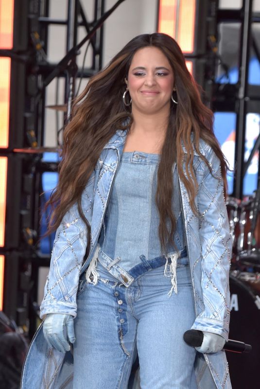 CAMILA CABELLO Performs at Today Citi Concert Series at Today Plaza in New York 04/12/2022
