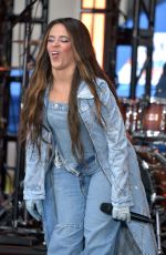 CAMILA CABELLO Performs at Today Citi Concert Series at Today Plaza in New York 04/12/2022