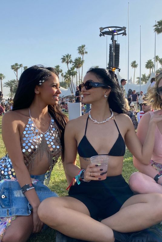 CAMILA MENDES, LILI REINHART and VANESSA MORGAN - Nylon Coachella Photo Diary, April 2022