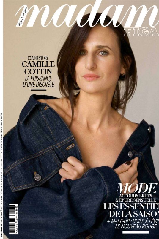 CAMILLE COTTIN in Madame Figaro Magazine, April 2022