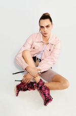 CARA DELEVINGNE for FN Magazine, Cover Shoot April 2022