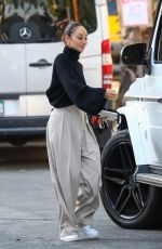 CARA SANTANA and Shannon Leto Out Kissing in Los Angeles 04/01/2022