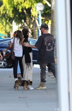 CARA SANTANA and Shannon Leto Out Kissing in Los Angeles 04/01/2022