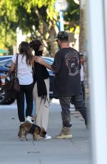 CARA SANTANA and Shannon Leto Out Kissing in Los Angeles 04/01/2022