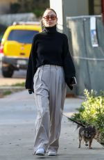 CARA SANTANA and Shannon Leto Out Kissing in Los Angeles 04/01/2022