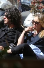 CAROLINA CRSCENTINI and Francesco Motta Out in Rome 04/25/2022