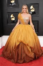 CARRIE UNDERWOOD at 64th Annual Grammy Awards in Las Vegas 04/03/2022