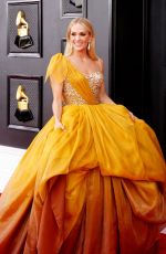 CARRIE UNDERWOOD at 64th Annual Grammy Awards in Las Vegas 04/03/2022